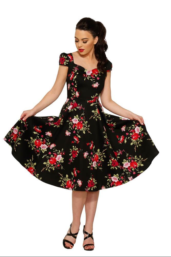 The Royal Ballet Tea Dress in Black